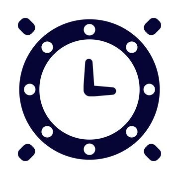 Clock, table clock, wall clock, wall clock icon Stock Illustration