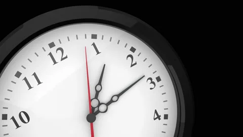 Clock Ticking 3 Stock Footage 132193850