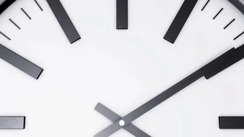 Clock ticking fast - Time lapse Stock Footage 126018240