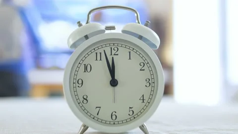 Clock time flow timelapse during daily family ruotine,fast time pass concept Stock Footage 219960724