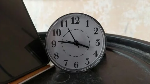 Clock Time Stock Footage 280045158