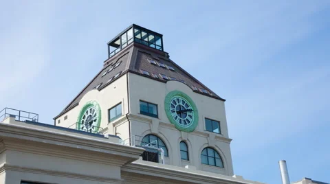 Clock Time Lapse in Brooklyn Stock Footage 64882626