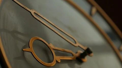 Clock time-lapse, close up. Video stock 101292263