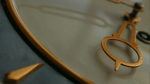 Clock time-lapse, close up. Stock Footage 101292281