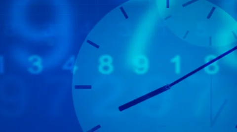 Clock Time Lapse Stock Footage 888019