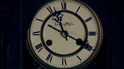 Clock Time Lapse Stock Footage 24952752