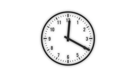 Clock Time Lapse Stock Footage 90783856
