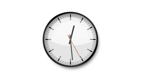 Clock Time Lapse Stock Footage 120023956