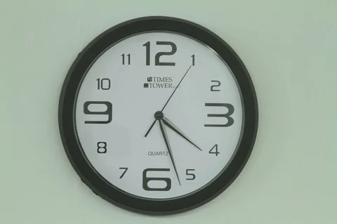 Clock time-lapse Stock Footage 127867524