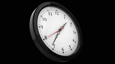 Clock Time Lapse Stock Footage 132043853