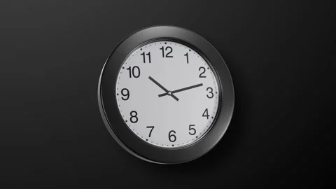 Clock Time Lapse of Time Passing stopwatch animation 動画素材 245840843