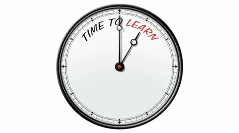 Clock: Time to Learn Stock Footage 10569014