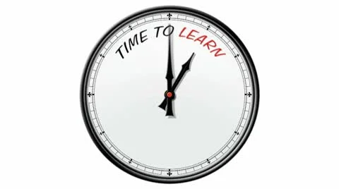 Clock: Time to Learn Stock Footage 10688537
