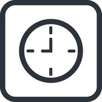 Clock Time Management Stock Illustration