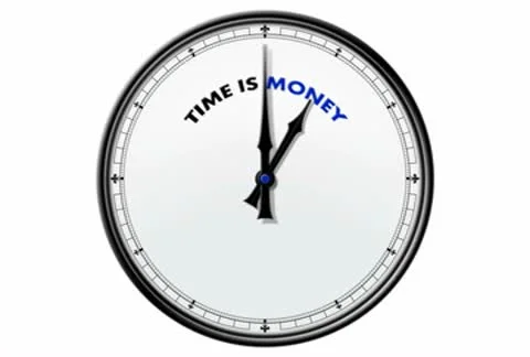 Clock: Time is Money Stock Footage 10568508