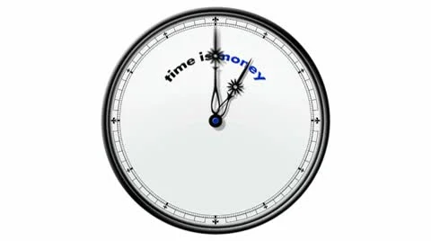 Clock: Time is Money Stock Footage 10572918