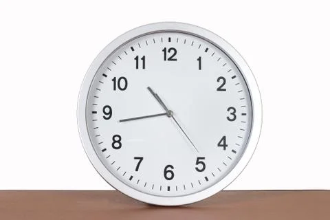 Clock on time Stock Photos