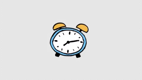 Clock Time School Animation Stock Footage 313891095