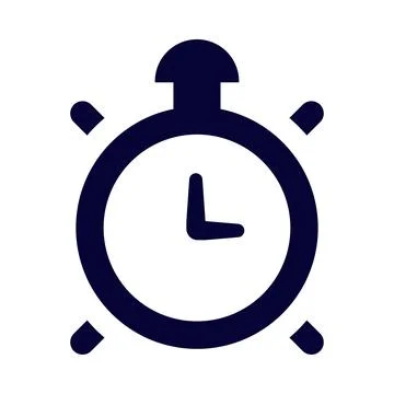 Clock, time, watch, stop watch icon Stock Illustration