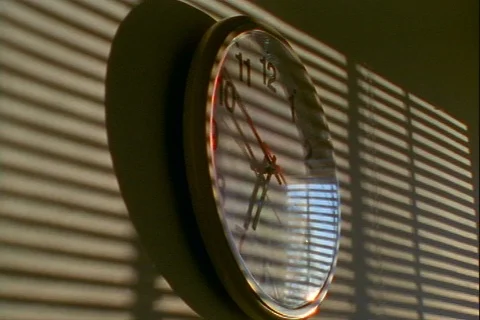 Clock timelapse 18-01-45 Stock Footage 121423406