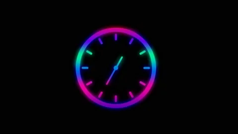 Clock Timelapse on 4k video. clock on 12 hour. Vídeo Stock 137276921