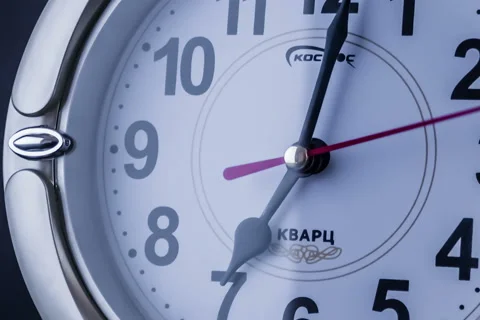 Clock Timelapse Arrow Stock Footage 89330564