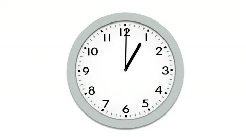 Clock Timelapse Loop Stock Footage 696613