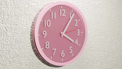 Clock Timelapse, Time Running Out Stock Footage 288855703