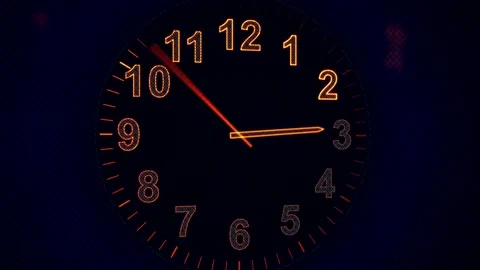 Clock Timelapse, Time Running Out Stock Footage 288855901