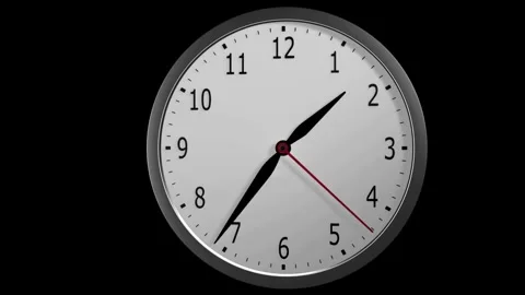 Clock Timelapse, Time Running Out Stock Footage 288856042