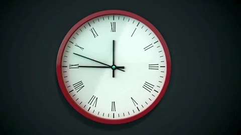 Clock Timelapse, Time Running Out Stock Footage 288856175