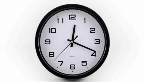 Clock Timelapse, Time Running Out Stock Footage 288856179