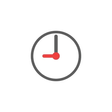 Clock Timer Icon Vector Template イラスト素材
