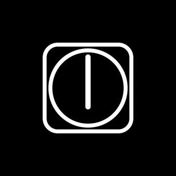 Clock Timer Icon Vector Template Stock Illustration