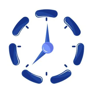 Clock timer measure Stock Illustration