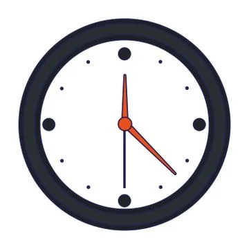Clock timer symbol Stock Illustration