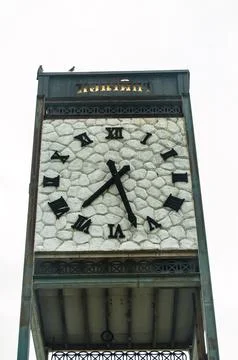 Clock tower 04 Stock Photos