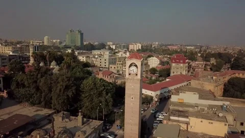Clock Tower (Adana) Stock Footage 138631180