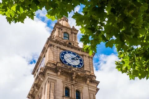 Clock Tower and clocks of the Melbourne General Post Office Stock Photos