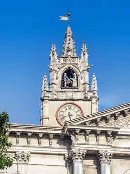 The clock tower of Avignon Stock Photos