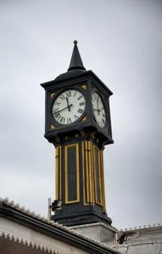 Clock tower on brighton pier Stock Photos