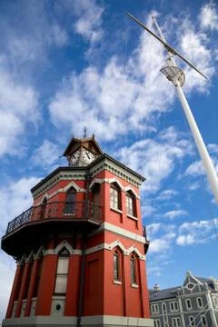 Clock Tower, Cape Town Stock Photos