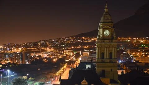 Clock tower cape town 写真素材