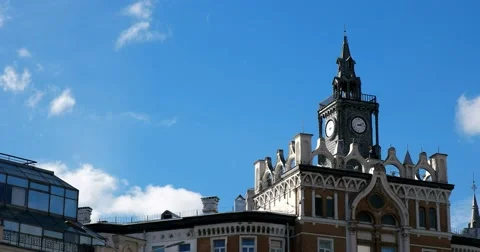 Clock tower Stock Footage 68052646