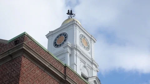 Clock tower Stock Footage 73746126