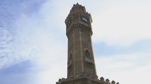 Clock Tower Stock Footage 93403603