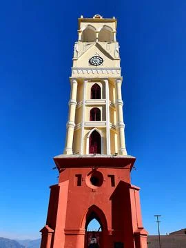 Clock Tower illustration Stock Photos