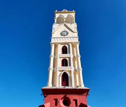 Clock Tower illustration Stock Photos