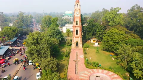 Clock Tower india Stock Footage 151576652