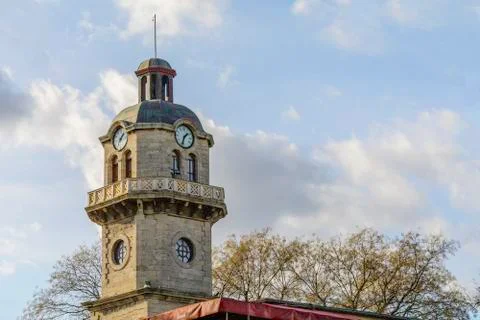 Clock tower inVarna Stock Photos